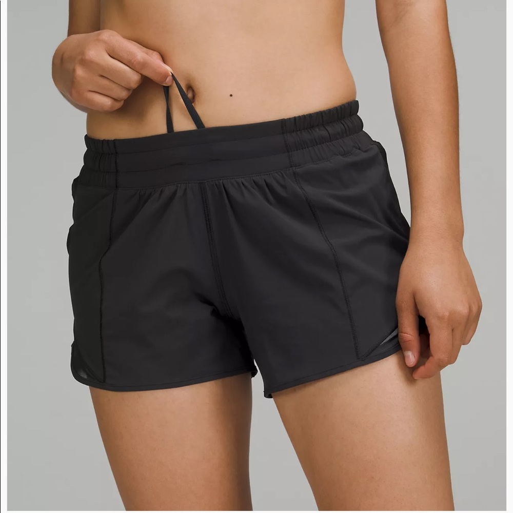 LuluLemon Hotty Hot Lined Shorts